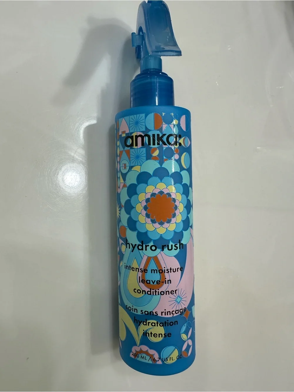 Amika hydro rush intense moisture leave-in conditioner 6.7oz NWT